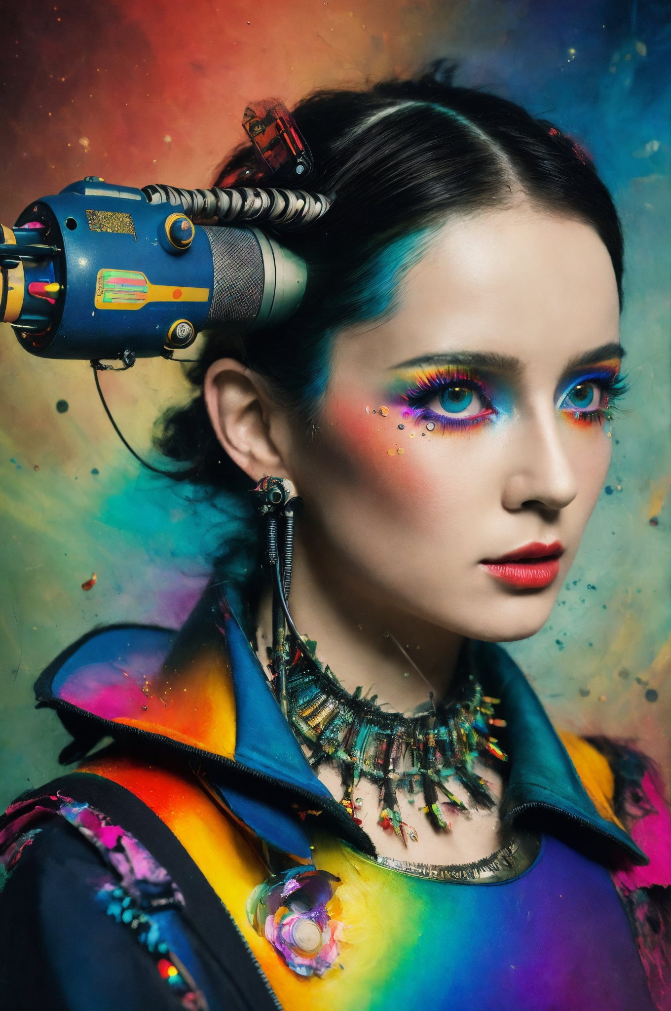 (masterpiece, top quality, best quality, official art, beautiful and aesthetic:1.2) ,cover art, Bojan Jevtic, Loui Jover, Rave Fashion, Digital painting, Sam Kieth, VRay, Dieselpunk Rainbow ([Water buffalo:Electric drill:3]:1.2) , Simplified style, Nintencore, Emo Art, American Expressionism, Primary Colors, Gemma Correll, John Everett Millais