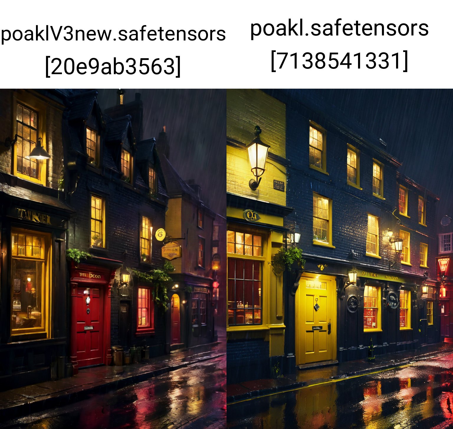 a yellow door is in the middle of a rainy street, cgsociety 9, dimly lit cozy tavern, english style, fine - art photography, by Daren Bader, james chadderton, in crimson red, doug wheeler, by Itshak Holtz, pub, crimson, letterbox, nineteenth century london, quaint