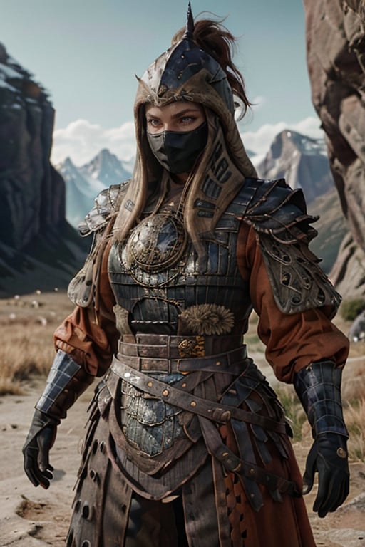 <lora:HXarmour_052:0.8>,mountain,One Hand in Pocket,, hxarmour,1girl,(dark orange armour:1.3),, ultra-detailed,extremely delicate and beautiful,(by exquisite colors block),masterpiece,best quality,unreal engine 5 rendering,movie light,movie lens,movie special effects,detailed details,HDR,UHD,8K,CG wallpaper,