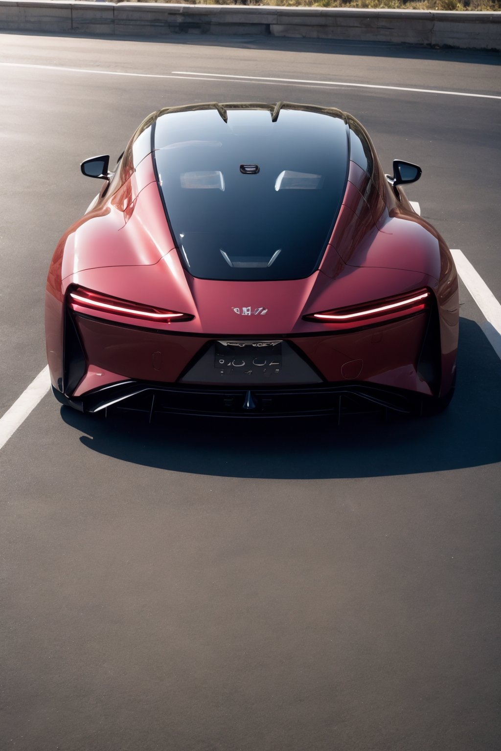 vehicle focus, no humans, sports car, car, reflection, shadow,