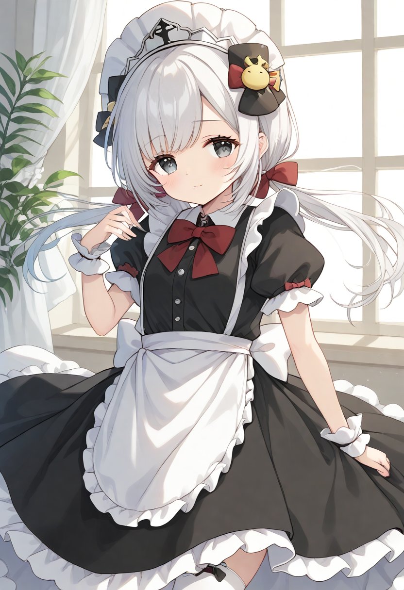 <lora:flandre_XL-bf16-pony-v1:1>flandre \(azur lane\),maid,, BREAK score_9, score_8_up, score_7_up, BREAK   <lora:HyLper-Accelerate-PAseer:1>,source_anime, best quality, masterpiece, uncensored,(clear eyes:1.2),(4 finger:0.5),zPDXLpg