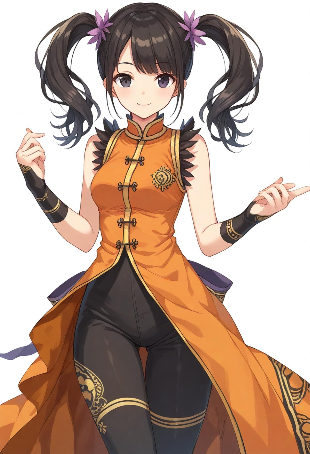 <lora:ling_xiaoyu_XL-bf16-pony-v1:1>ling xiaoyu, chinese clothes, BREAK score_9, score_8_up, score_7_up, BREAK   <lora:HyLper-Accelerate-PAseer:1>,source_anime, best quality, masterpiece, uncensored,(clear eyes:1.2),(4 finger:0.5),zPDXLpg