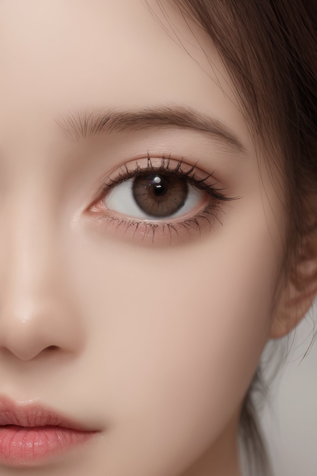 close-up, eye focus, realistic <lora:eye:0.8>