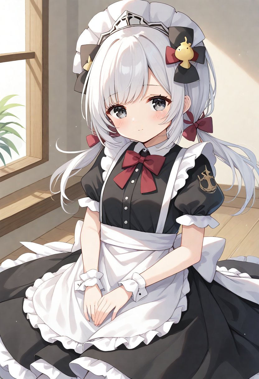 <lora:flandre_XL-bf16-pony-v1:1>flandre \(azur lane\),maid,, BREAK score_9, score_8_up, score_7_up, BREAK   <lora:HyLper-Accelerate-PAseer:1>,source_anime, best quality, masterpiece, uncensored,(clear eyes:1.2),(4 finger:0.5),zPDXLpg