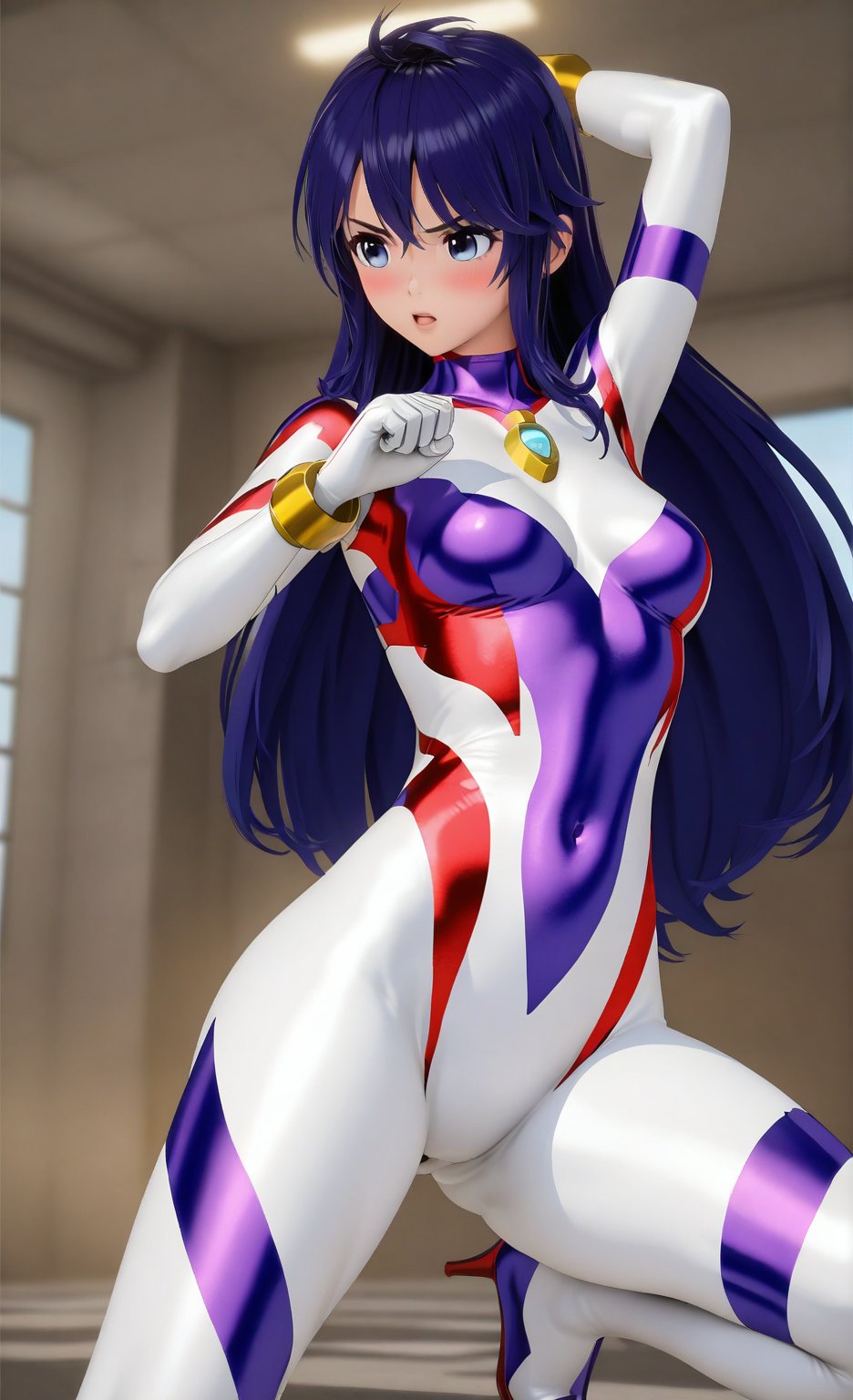 1girl, ultragirl diana, white bodysuit, fighting stance,Aaa<lora:EMS-248183-EMS:0.600000>, <lora:EMS-326858-EMS:0.600000>, <lora:EMS-368829-EMS:0.600000>