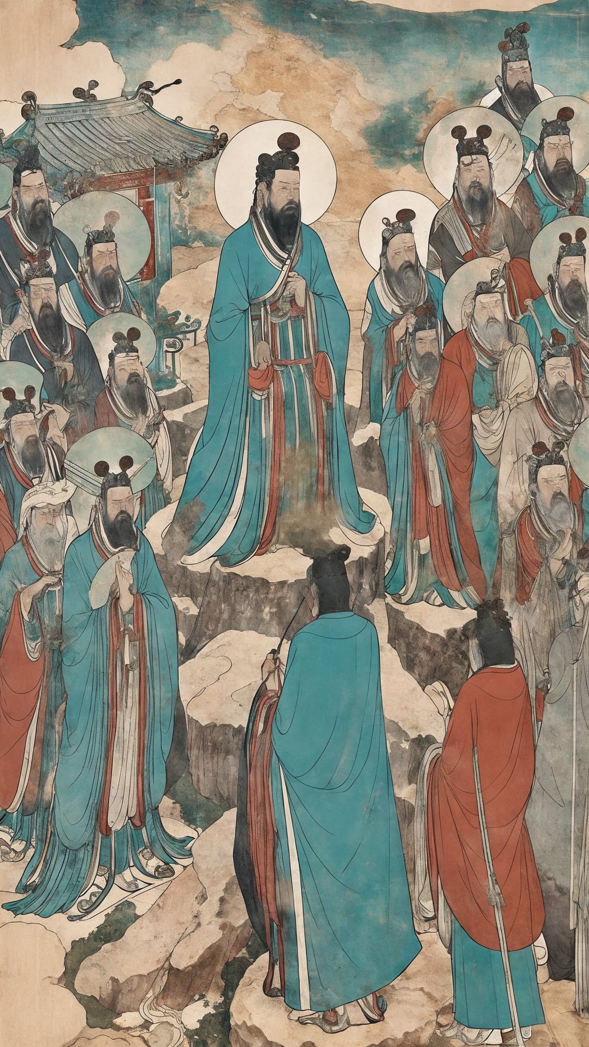 The Immortals Listen to the Order,chaoyuantu 