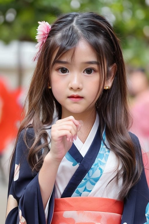 (((Sherman))),(((4yo))),(((kimono))),(long hair),1girl, solo, brown hair, black hair, navel, jewelry, earrings, black eyes,, lips,(((loli, (petite),realistic,infantilism,slim, model))),Sherman<lora:EMS-346719-EMS:0.800000>, <lora:EMS-2904-EMS:0.500000>, <lora:EMS-179-EMS:0.500000>