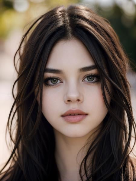 Realistic photo of a beautiful,1girl,solo,long hair,looking at viewer,black hair,parted lips,lips,grey eyes,black background,portrait,close-up,realistic, soft lighting, professional Photography, Photorealistic, detailed, RAW, analog, sharp focus, 8k, HD, high quality, masterpiece<lora:1nd143:1.0>