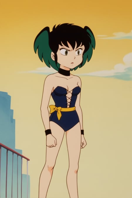 rating_safe, sharp, score_10, score_9, score_8_up, consistent background, anime screencap,  1980's style, kurama <lora:Urusei_Yatsura_80s-PDXL:0.8>