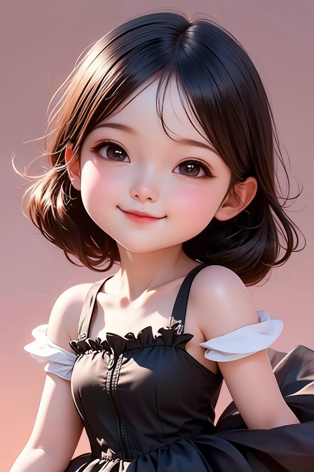 <lora:cka01:0.8>,cka01,1girl,half body,chibi,smile,, best quality, ultra-detailed, masterpiece, finely detail, highres, 8k wallpaper