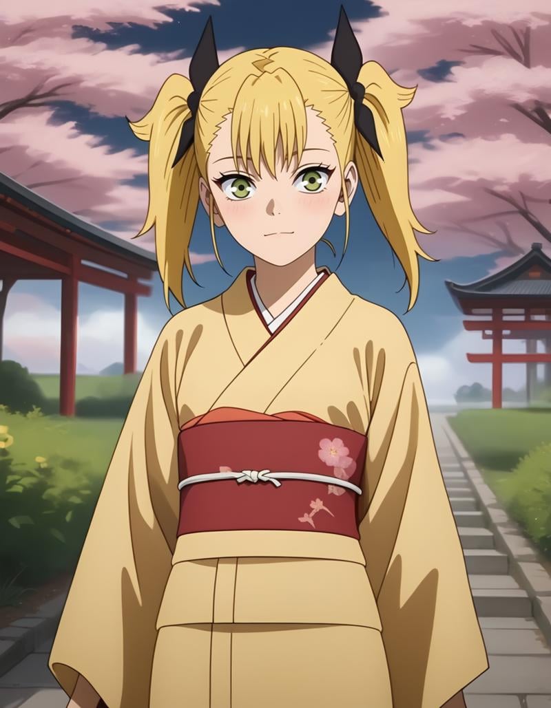 <lora:Kikoru:1>, shinomiya kikoru, solo, kimono, cute