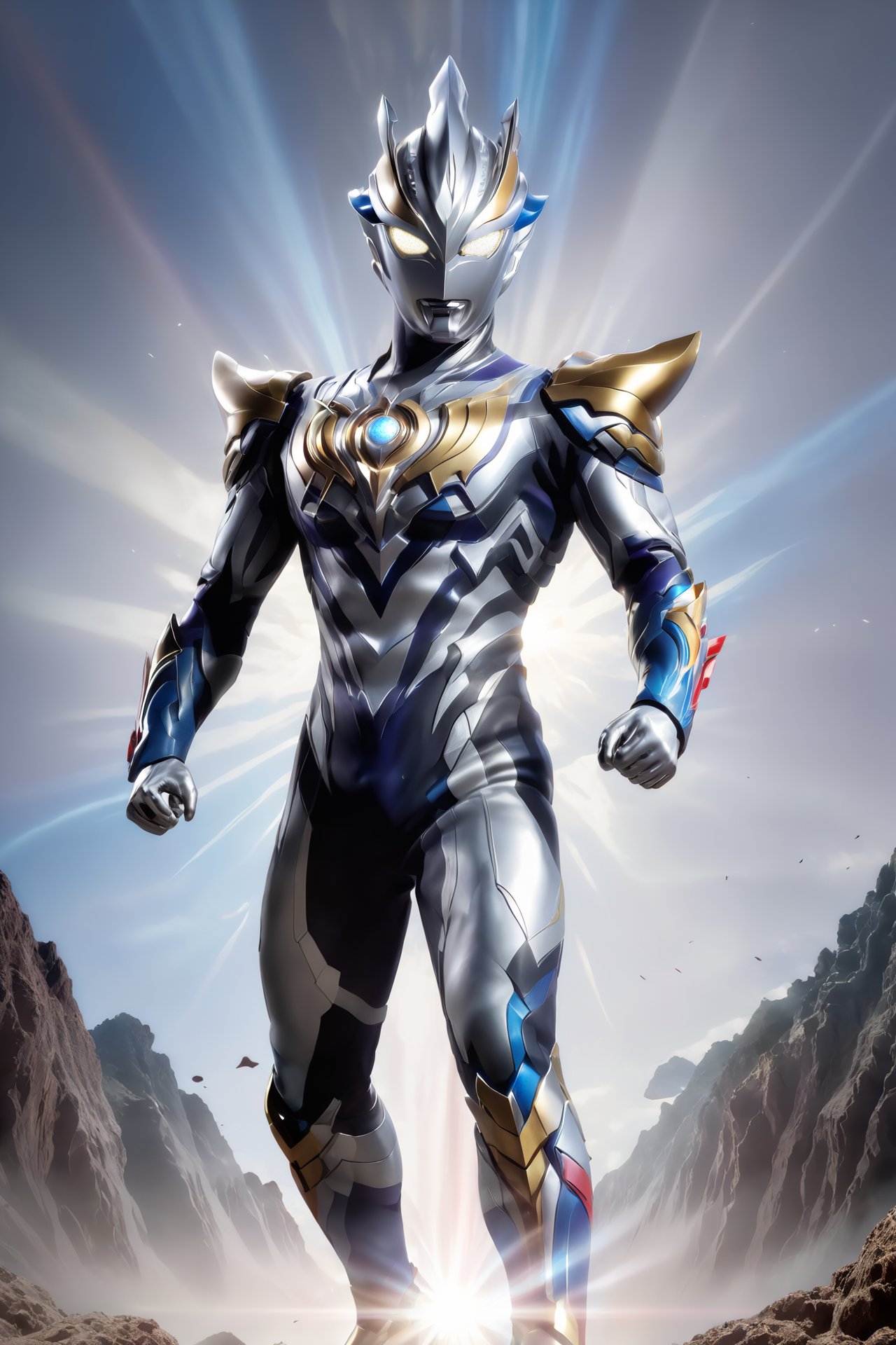 Ultraman, Cosmic Guardian, Lig | image created by | Tensor.Art