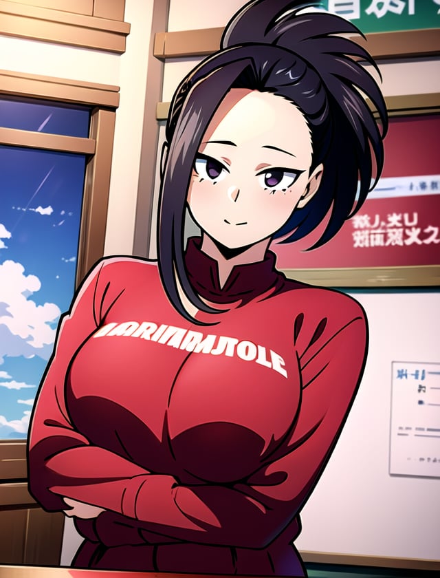 school background <lora:Momo:1>momo yaoyorozu