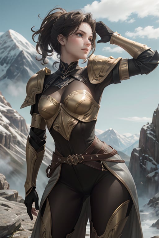 <lora:HXarmour_035:0.8>,mountain,frolicking in a -minilocation-,, hxarmour,1girl,(gray armour:1.3),, ultra-detailed,extremely delicate and beautiful,(by exquisite colors block),masterpiece,best quality,unreal engine 5 rendering,movie light,movie lens,movie special effects,detailed details,HDR,UHD,8K,CG wallpaper,