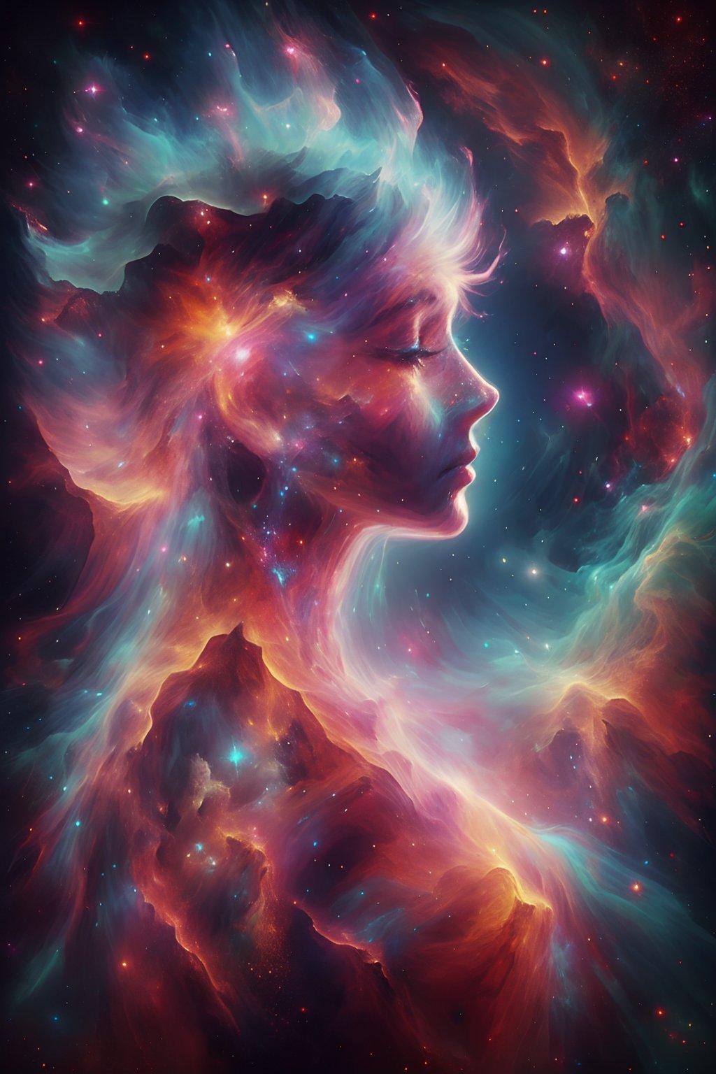 martius_nebula woman, close up, side view <lora:Cosmic_Nebula_Style-000012:1.0>