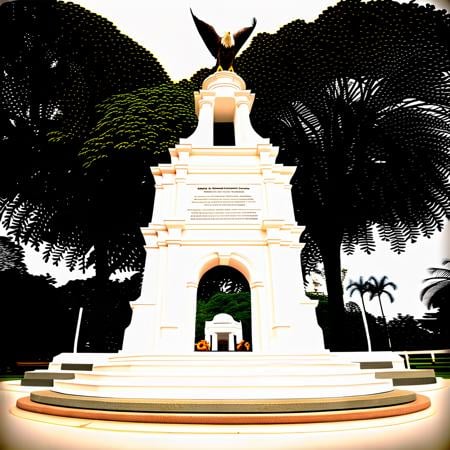 Eagle Square, Mahsuri's Tomb, A Famosa