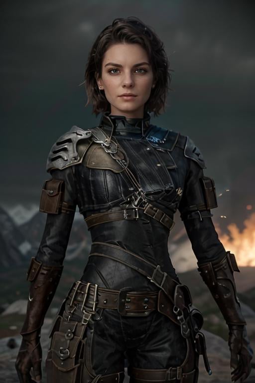 <lora:HXarmour_062:0.8>,mountain,__pose,hxarmour,1girl,(__color__ armour:1.3),ultra-detailed,extremely delicate and beautiful,(by exquisite colors block),masterpiece,best quality,unreal engine 5 rendering,movie light,movie lens,movie special effects,detailed details,HDR,UHD,8K,CG wallpaper,