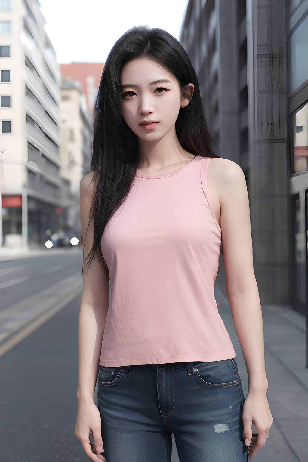 <lora:0830_07:0.7>,pink,clothing_cutout,, 1girl,realistic,masterpiece, best quality, photorealistic, HDR,detail