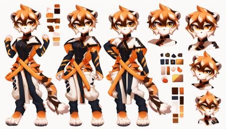 [by yakovlev-vad|by hioshiru|by yakovlev-vad|by zinfyu]waaifu, model sheet,  <lora:PDXL_artist_tags_v2_big:1>,  <lora:2.5DCartoon:1> <lora:Waaifu:1> waaifu, waai gloves, waai dress, capelet, waai highs, xstraps, cute, hnnng, daaaaaaaaaaaw, weapons-grade cute, (fluffy:0.8), chest (fluff:0.7), ear (fluff:0.7), cheek (fluff:0.7), fur