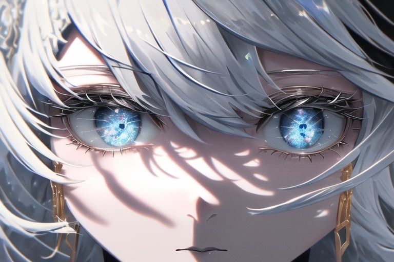 beautiful detailed eyes,beautiful, girly, white trench coat, blue eyes, black shirt, white pants, black shoes, silver hair, thin, top quality, high resolution, 1080 p, (clear) face, (face detailed description), (hand detailed description), (masterpiece), CG (fine), extreme light and shadow, masterpiece, rich details, fine features, ,,