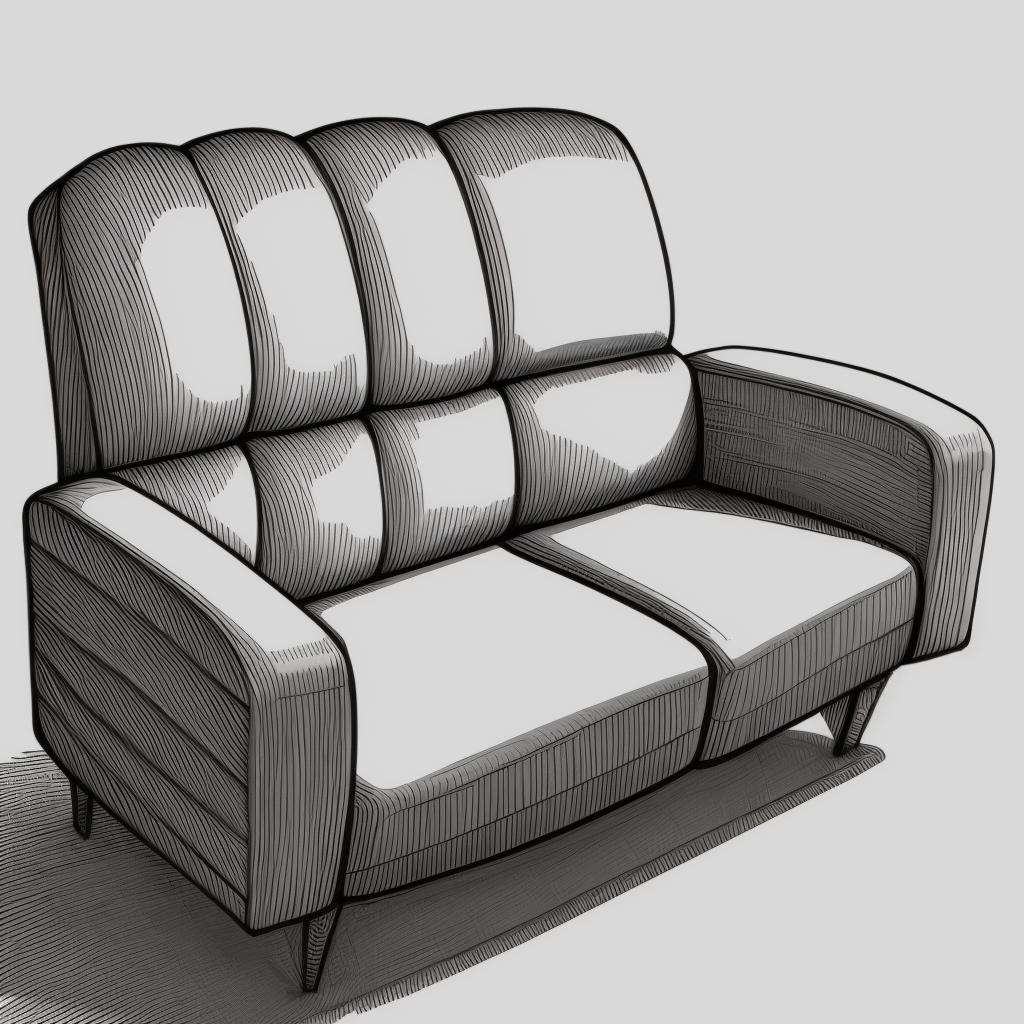 a Couch has been drawn on a white background, in the style of intricate pen illustrator,  illustrations, strong use of negative space，monochrome, blank, masterpiece, highest quality, very detailed, 8K,<lora:BANHUA:0.25>Steps: 30, Sampler: DPM++ 2M Karras Test, CFG scale: 7, Seed: 1428944515, Size: 512x512, Model hash: c5e10b1c60, Model: www, Denoising strength: 0.45, Clip skip: 2, Hires upscale: 2, Hires steps: 5, Hires upscaler: 4x-UltraSharp