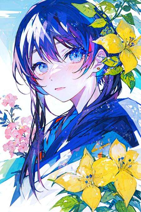 masterpiece, best quality, 1girl, <lora:Watercolor:1>,watercolor,