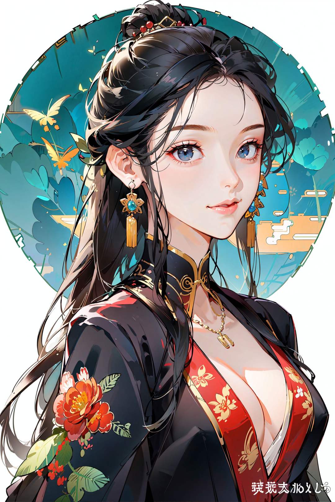 ,(Masterpiece:1.2, high quality), (pixiv:1.4),Gongbi painting of the Song Dynasty<lora:Chinese style_20230607154437-000017:0.8>