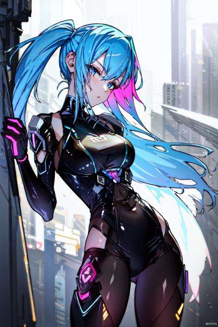 masterpiece, best quality,  <lora:Cyberpunk:1>1girl,cyberpunk