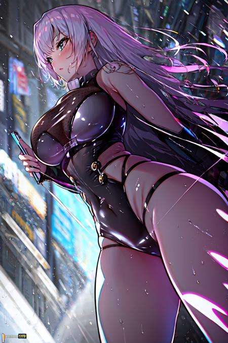 masterpiece, best quality, 1girl,cyberpunk, <lora:Cyberpunk-000014:1> <lora:Shinyskin:0.6>