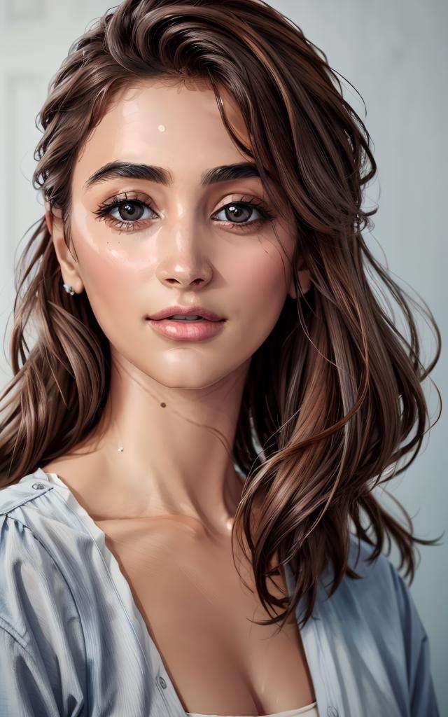 best quality, photorealistic,  <lora:pooja_hegde:1>, p00j4 , portrait,