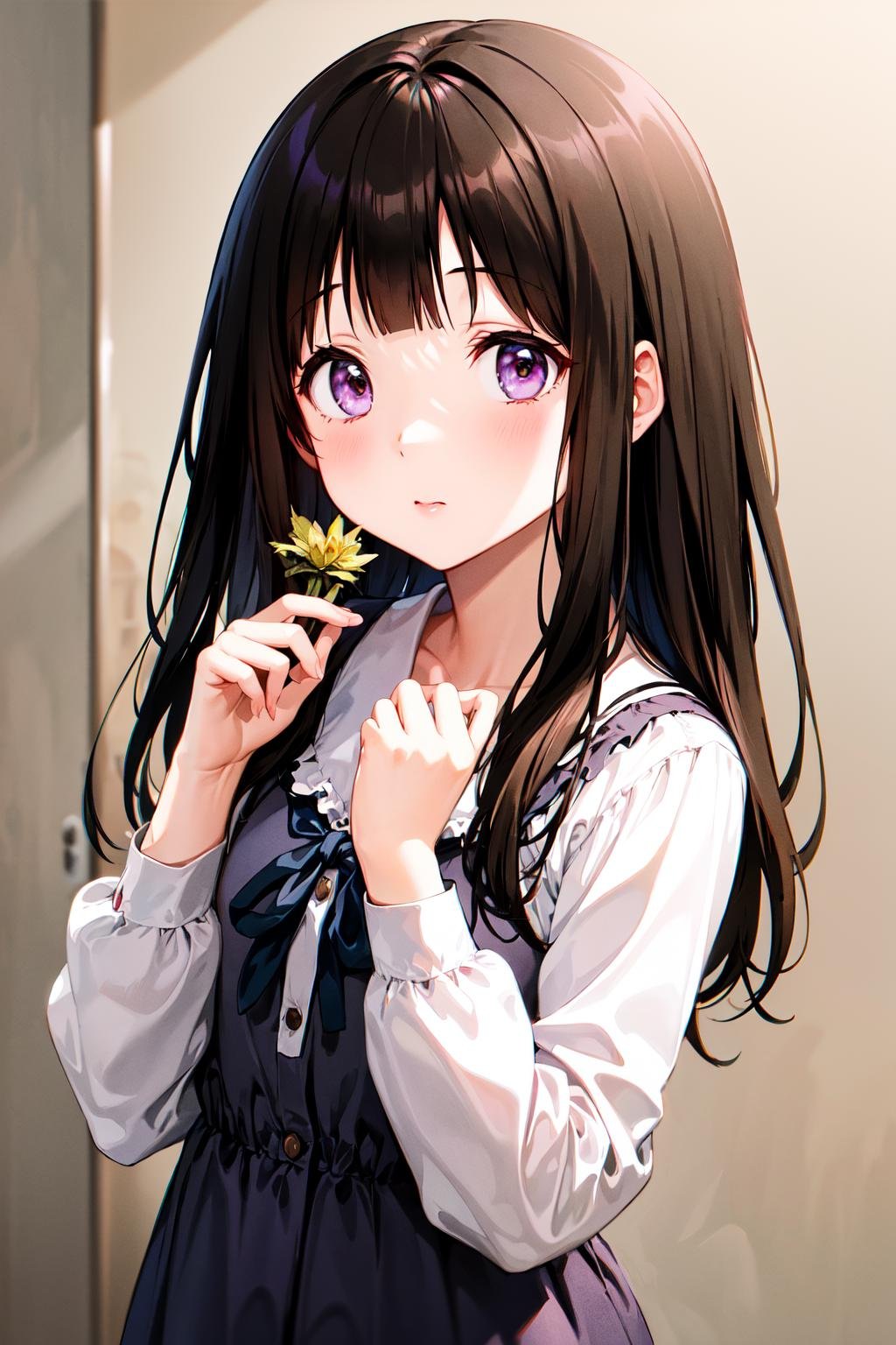 1girl, chitanda eru, <lora:chitanda_eru_v10:0.7>,