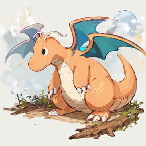 masterpiece,best quality,dragonite, <lora:dragonite_v1:0.9:MIDD>