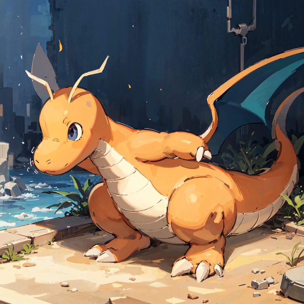 masterpiece,best quality,dragonite,<lora:dragonite_v1b:0.8>