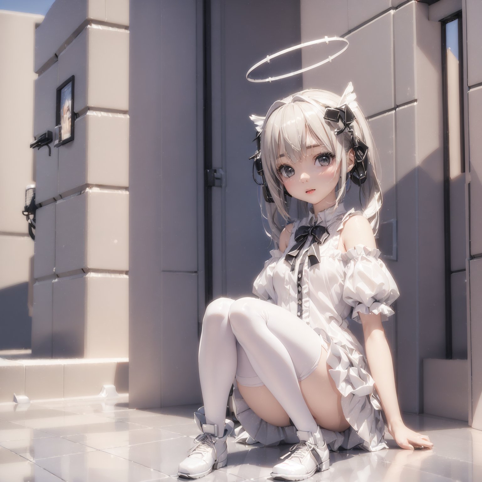 (3D modeling:1.5),(photos:1.5),(real world:1.5),
masterpiece,best quality,loli,White Pantyhose, fox girl,blush,halo,two wings,petety,1girl, white hair,wet through,1 girl((3D modeling)), ((photos)), ((real world))

,1 girl,3D modeling,photos,real world