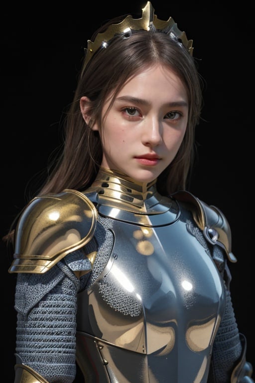 8k, best quality, real picture, intricate details, ultra-detailed, ultra highres, depth field,(photorealistic,realistic:1.2), masterpiece, 1girl,golden armor,knightgirl, detail face, detail eyes