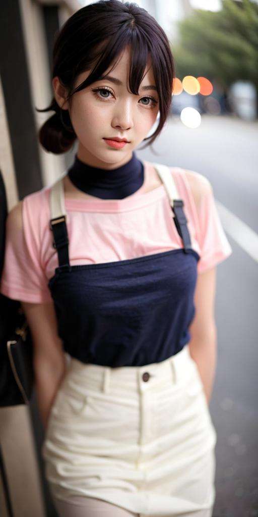 best quality, ultra high res, (photorealistic:1.4), a girl, (ulzzang-6500:1.0), (style-keta:0.8), <lora:Reze_v2-000090:1>