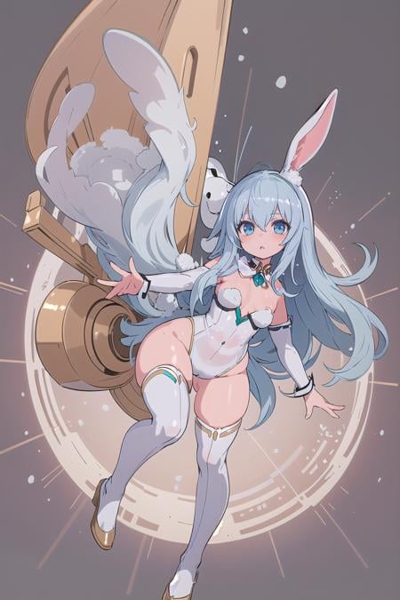 (masterpiece, best_quality, ultra-detailed, immaculate:1.3), epic, illustration, 1girl, (original Snow Bunny:1.3) cute catgirl, full body, [:revealing, casual costume design,:0.2], official art, (african, dark skin:0.6), studio white lighting from above, thicc slim hourglass figure,<lyco:EnvyCuteMix08:1><lora:actionshot:1>