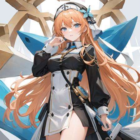 masterpiece, best quality, 1man,(solo:1.3),standing,official art, simple background, close-up,looking at viewer, KitaharaLily,long hair blonde hair,blue eyes,nun,huge breasts,