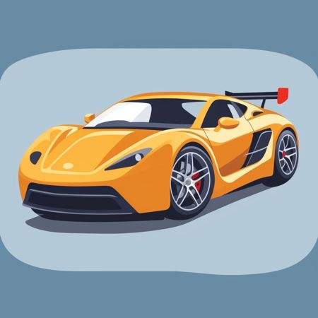 <lora:Vector_illustration_V2:0.9> vector illustration, sports car,