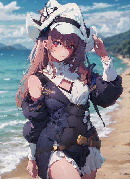 1girl,cowboy shot,beach,  <lora:Oshi no Ko Style:1>  <lora:AK-粥游-异格幽灵鲨-specter[1girl]-SOFT:1>