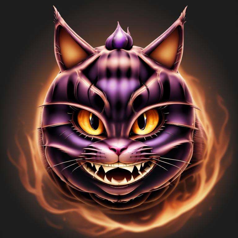 FireAI cheshire cat, detailed,<lora:FireAIv2.0:0.6>