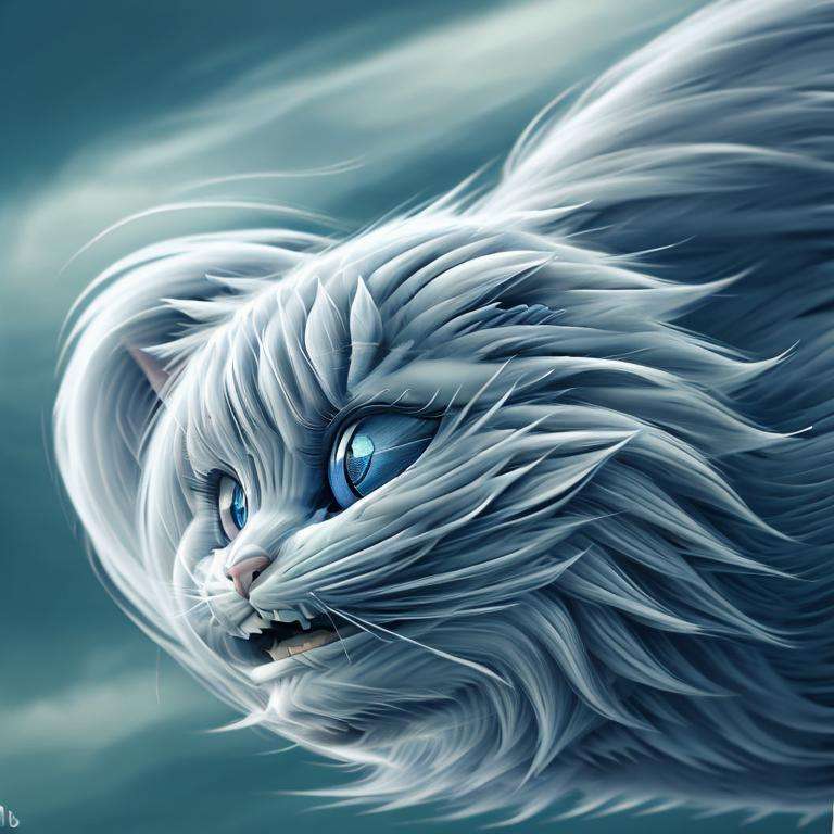 <lyco:DonMW1nd:0.7>  cheshire cat,  detailed, wind, intricate