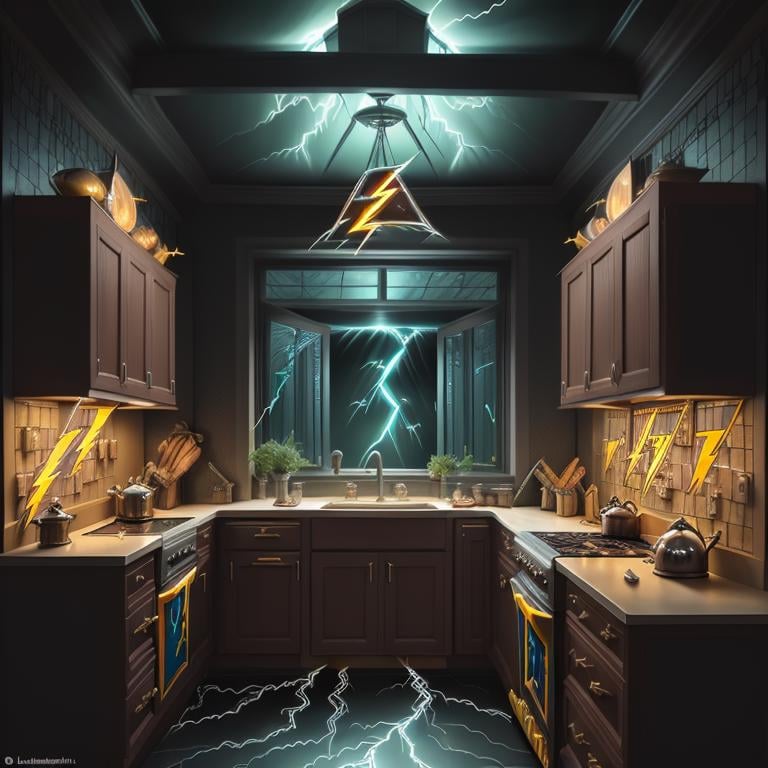 LightningPunkAI kitchen, detailed, intricate <lora:LightningPunkAI-000009:.8>