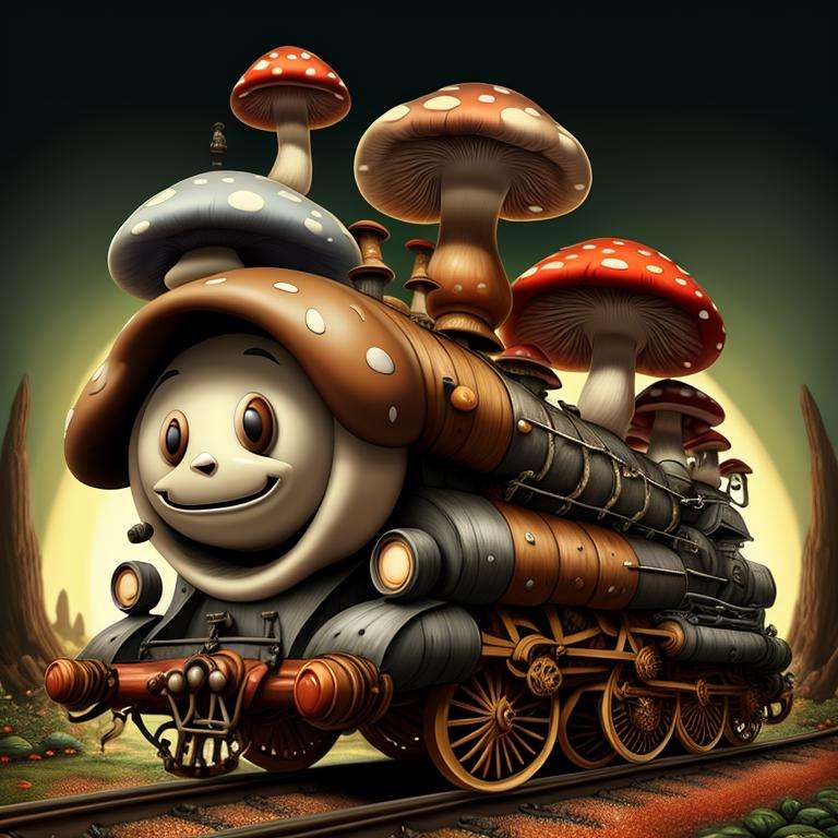 <lora:ShroomPunkAI:.6>ShroomPunkAI train