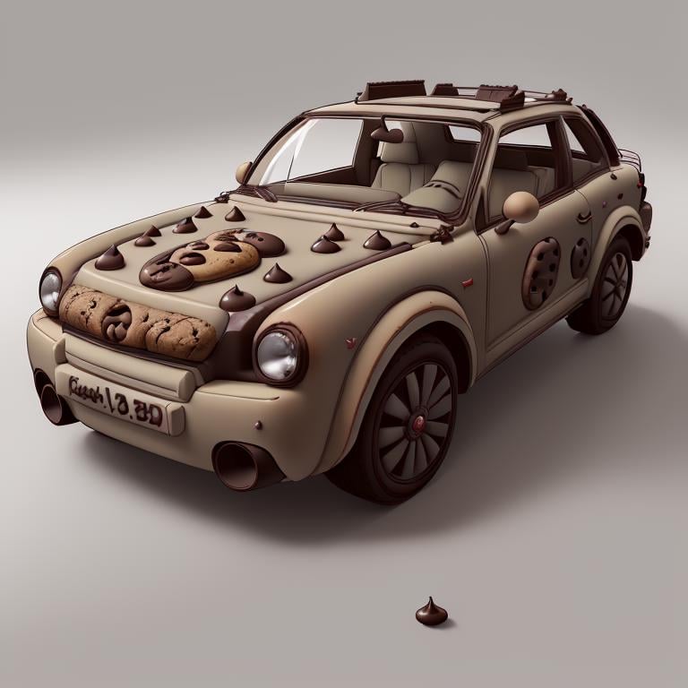 <lora:CookiePunkAI:.7> CookiePunkAI car