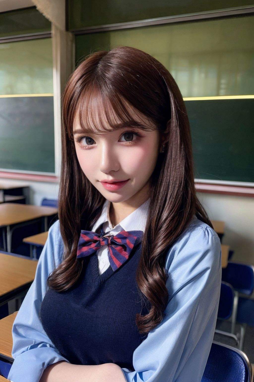 <lora:add_detail:0.8> <lora:LowRa:0.6>,a photo of nyairin_18, 18 year old girl in the classroom, close up, <lora:nyairin_18-12:0.9>, (intricate details:0.8), (hdr, hyperdetailed:1.2), school uniform