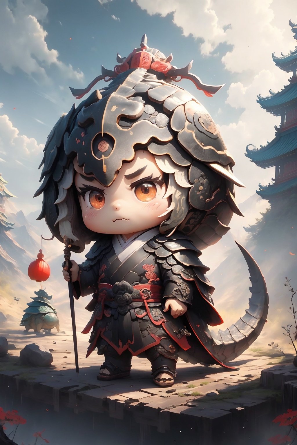 <lora:xuanwu_20230710013217-000017:0.7>,xuanwu,masterpiece,super-resolution,carapace,<lora:chibi4:0.6>,chibi,