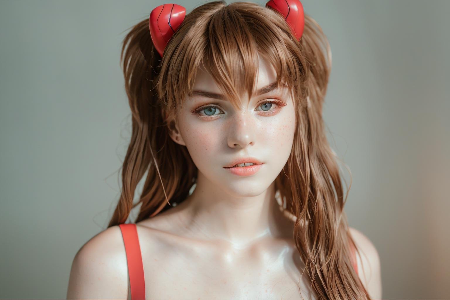 analog style, modelshoot style, portrait of shirogane, feminine, epic (photo, studio lighting, hard light, sony a7, 50 mm, matte skin, pores, colors, hyperdetailed, hyperrealistic) <lora:ShiroganeAsuka :1>