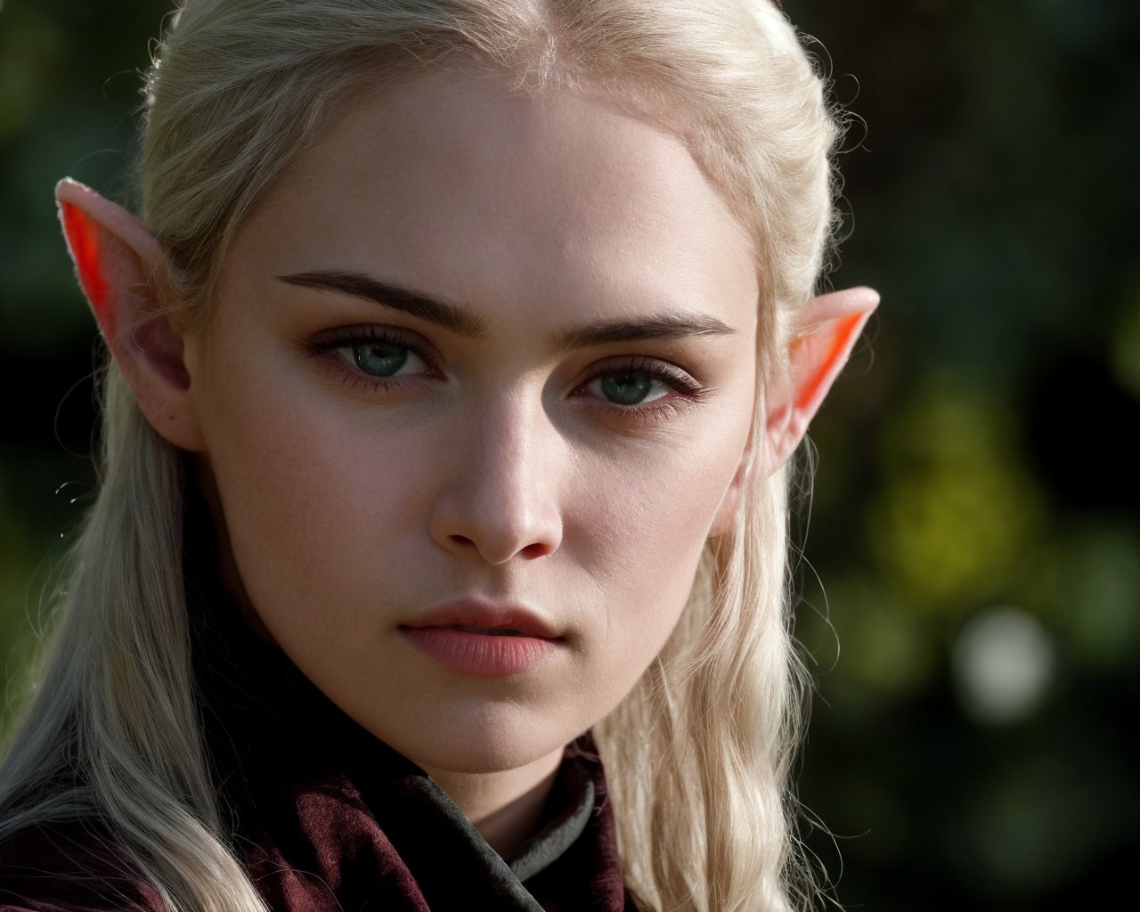 from Game of Thrones  <lora:game_of_thrones_offset:1>, (detailed face, detailed eyes, clear skin, clear eyes), lotr, fantasy, elf, female, silver hair, looking at viewer, portrait, photography, detailed skin, realistic, photo-realistic, 8k, highly detailed, full length frame, High detail RAW color art, piercing, diffused soft lighting, shallow depth of field, sharp focus, hyperrealism, cinematic lighting, pointy ears