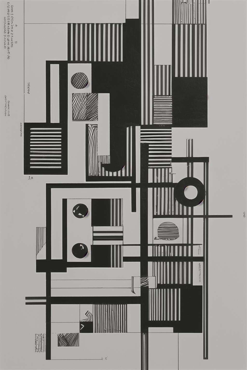 <lora:几何构成:1>Geometric composition